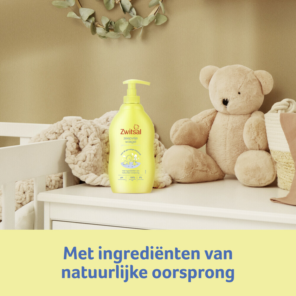 Zwitsal Zeepvrije Wasgel 400 ml