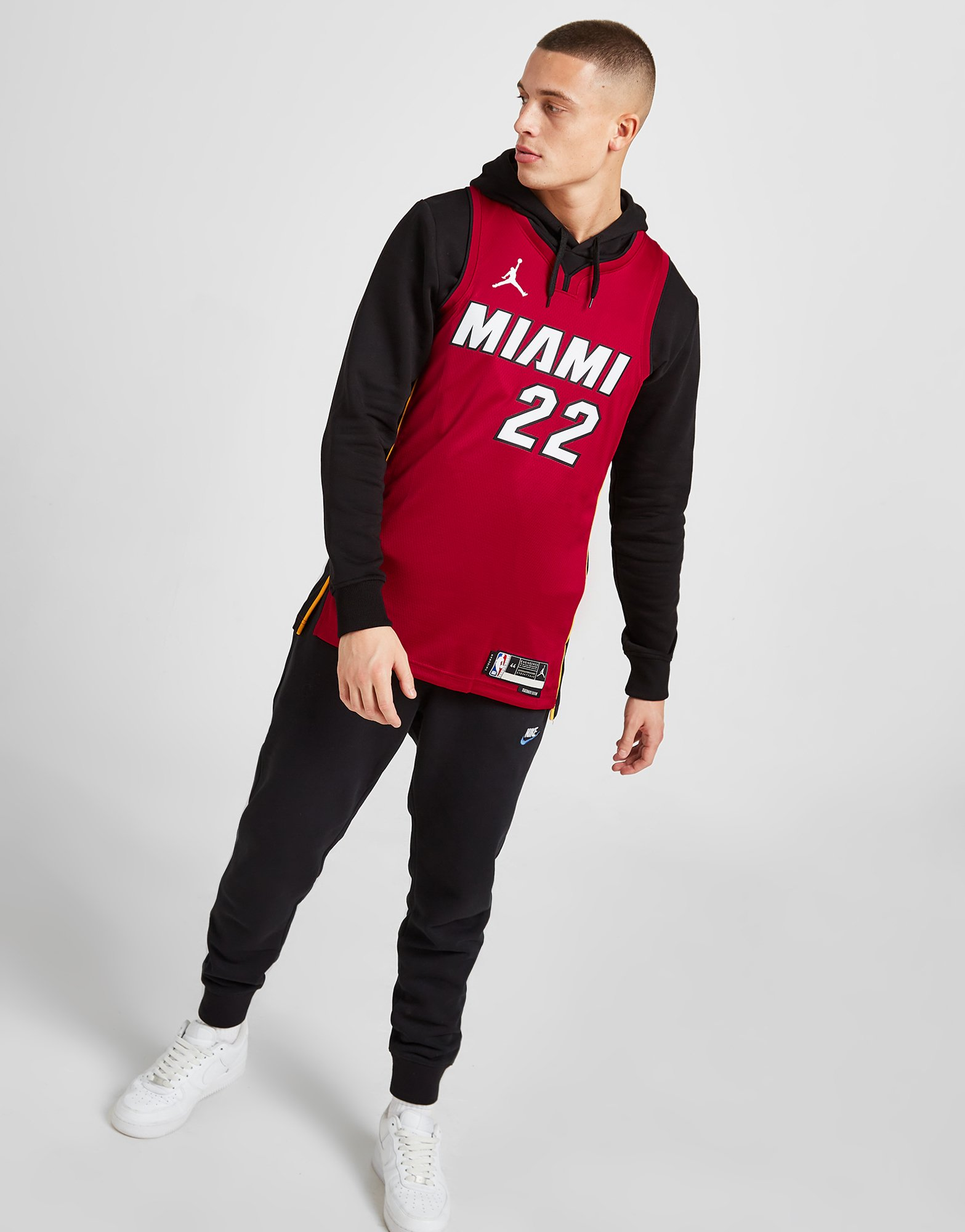 Jordan Maillot NBA Miami Heat Butler #22 Swingman Homme