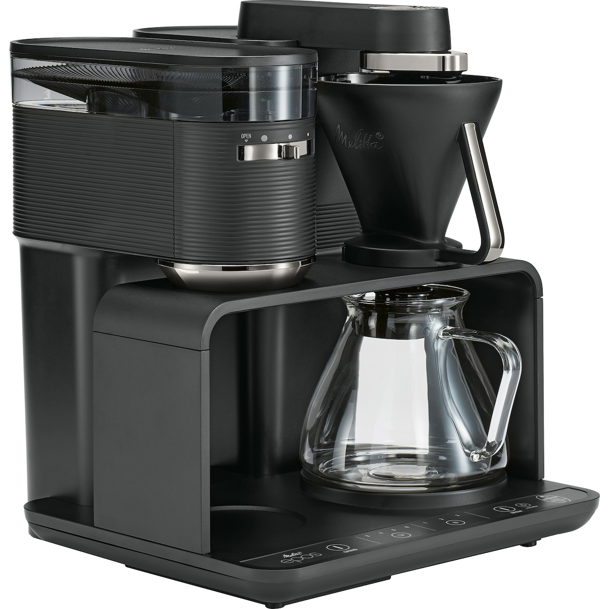 Melitta EPOS kaffemaskin MEL21941 (sort/krom)
