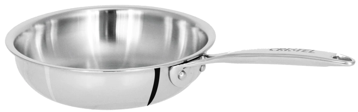Mini poêle inox Castel'Pro fixe 12cm Cristel