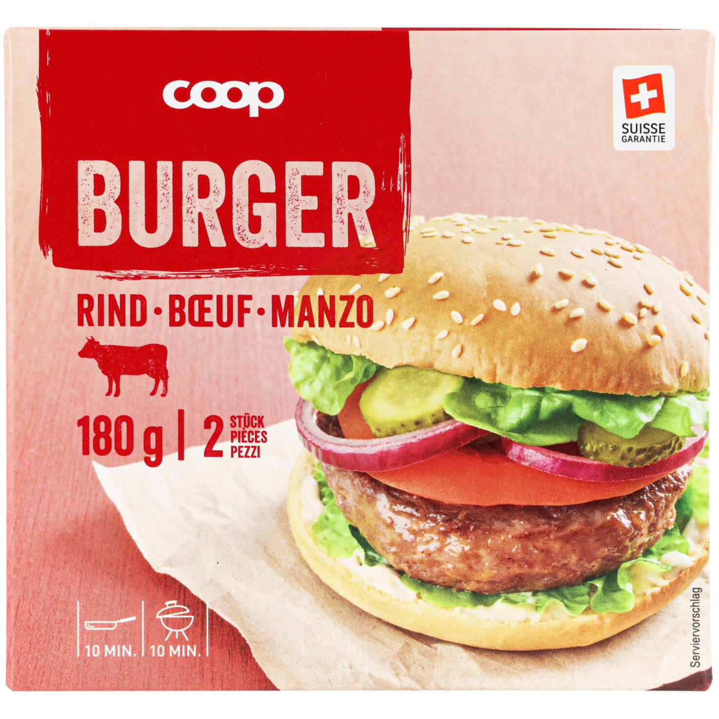 Rinds Hamburger 2x90g