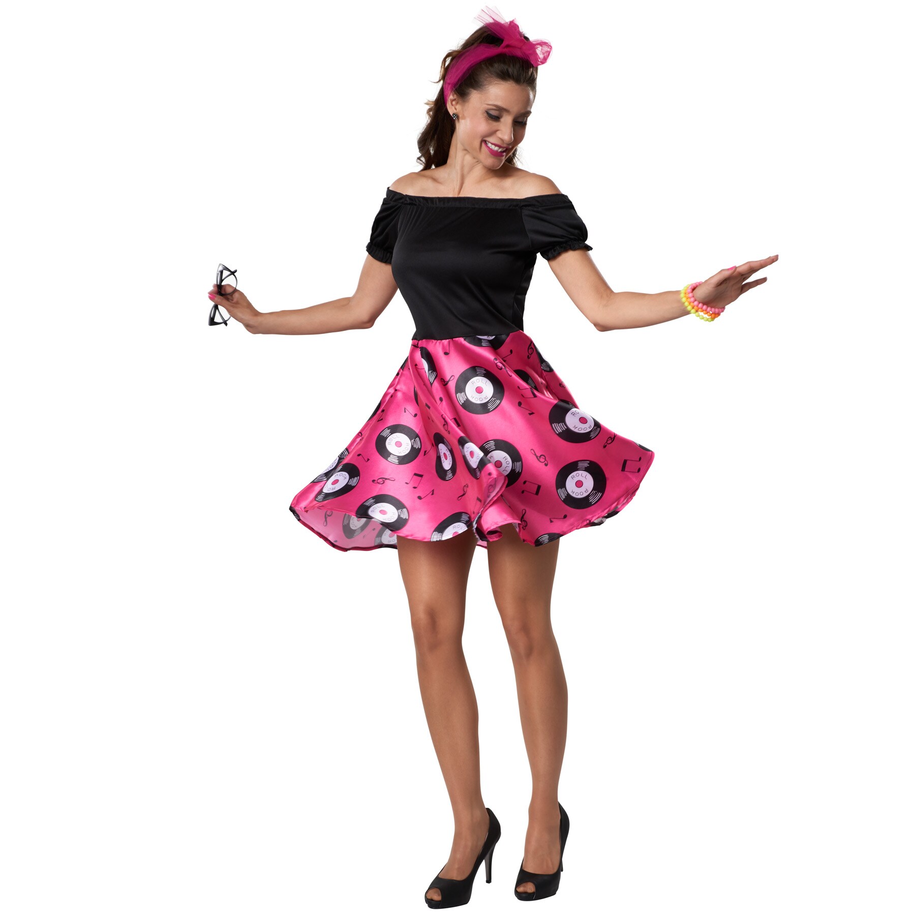 tectake® Frauenkostüm Doo-Wop Girl