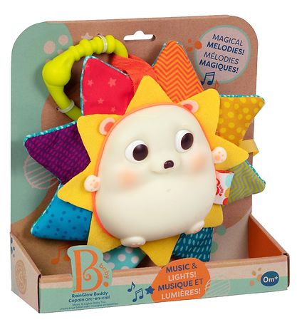 B. toys Musik-Mobiles m. Licht - RainGlow Buddy - Igel