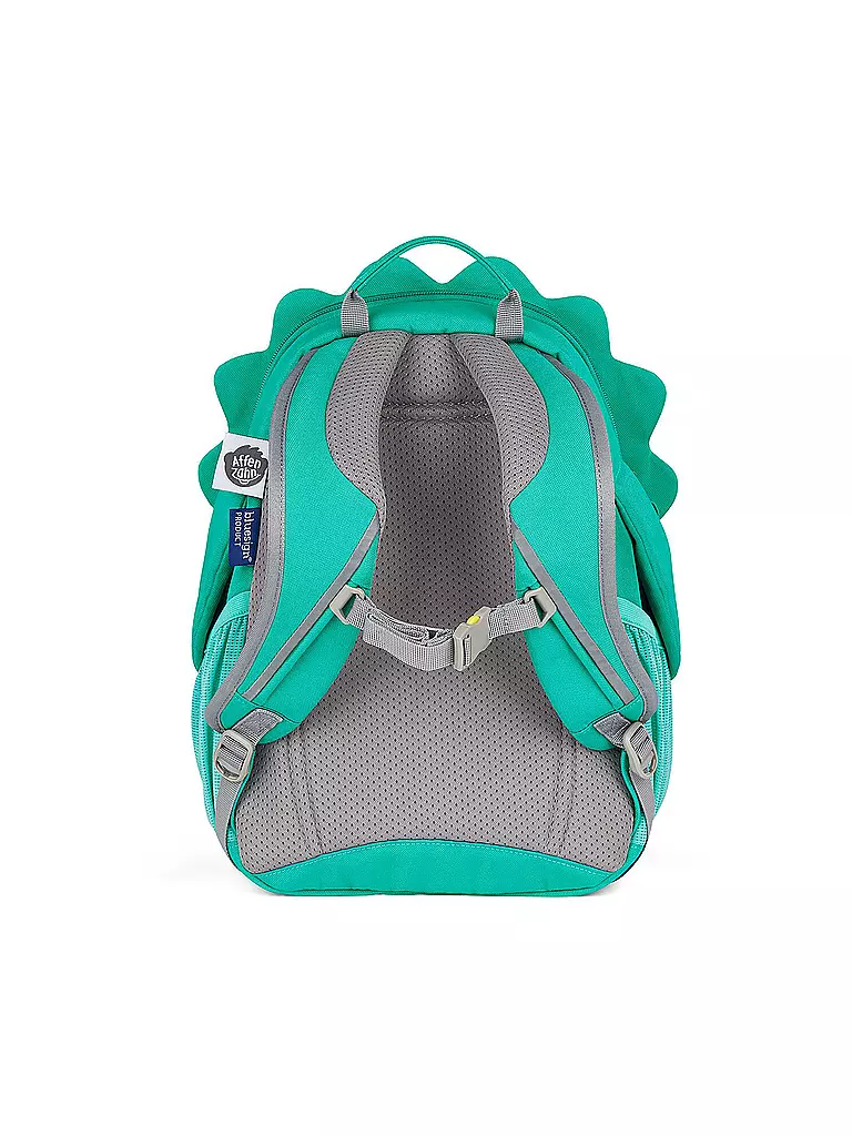 AFFENZAHN Kinder Rucksack Großer Freund -  Dinosaurier türkis