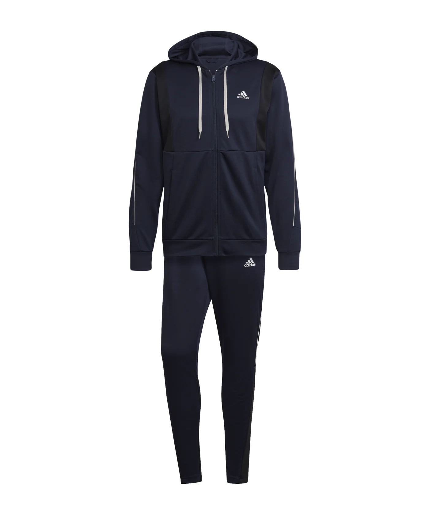 adidas MTS Rib Aeroready Freizeitanzug Blau