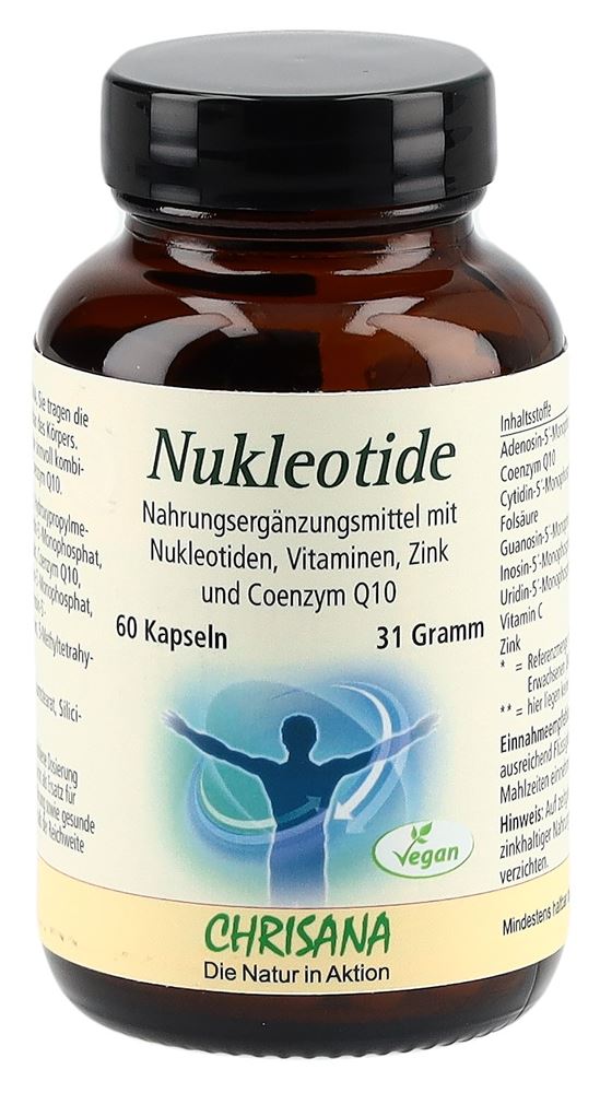 CHRISANA Nucleotide<br>60 Stück, Dose, Kapsel