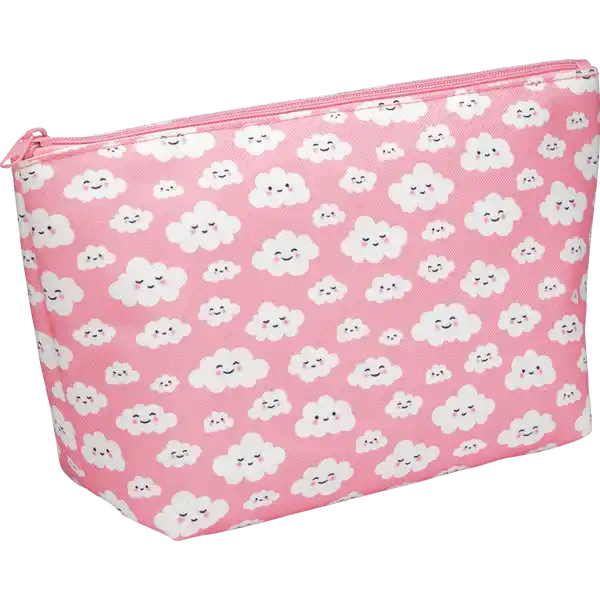 Kindertasche rosé mit kleinen Wölkchen