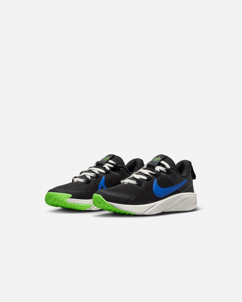 Chaussures de running Nike Star Runner 4 Noir & Bleu pour enfant
