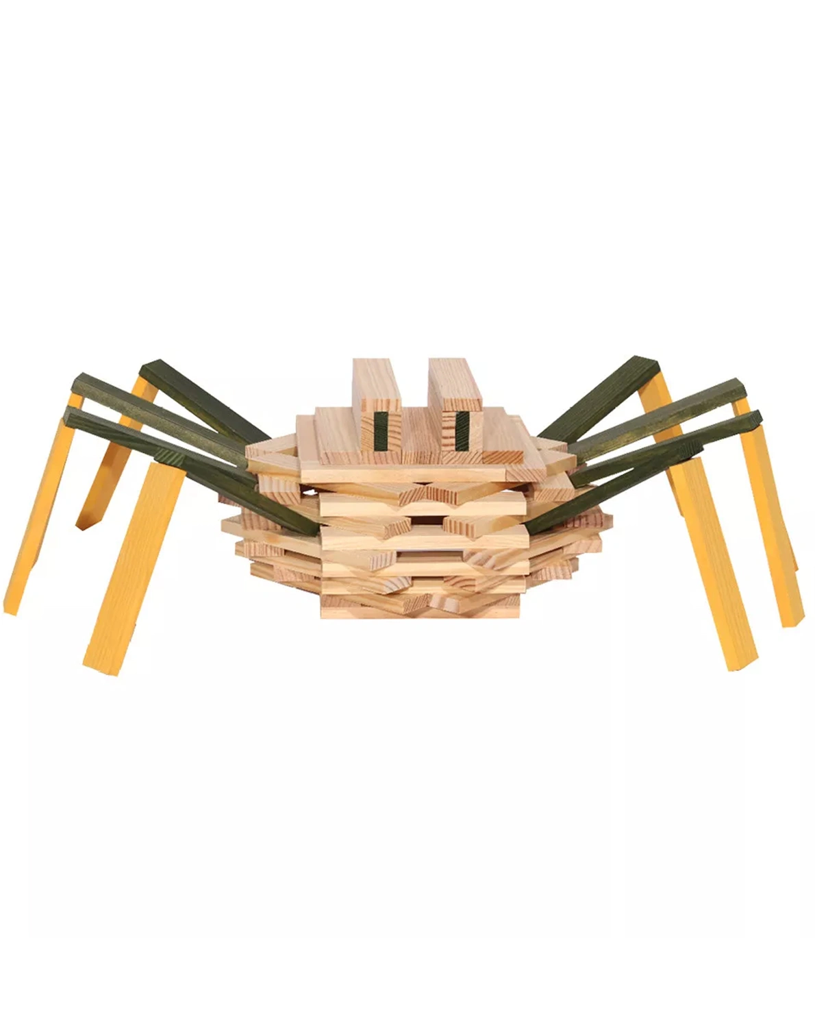 Holz-Baukasten SPINNE 75-teilig