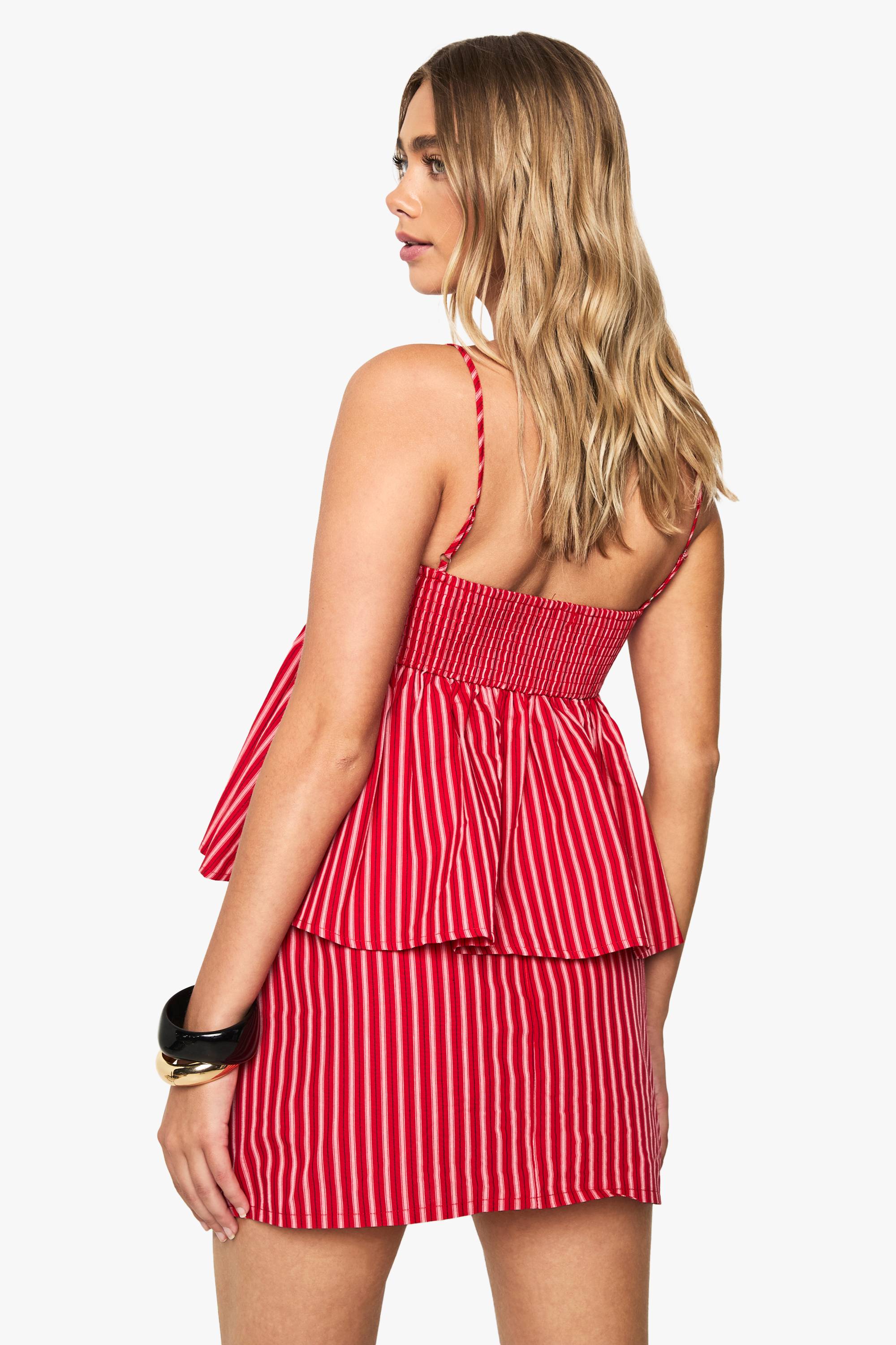 boohoo Jupe mini à rayures
