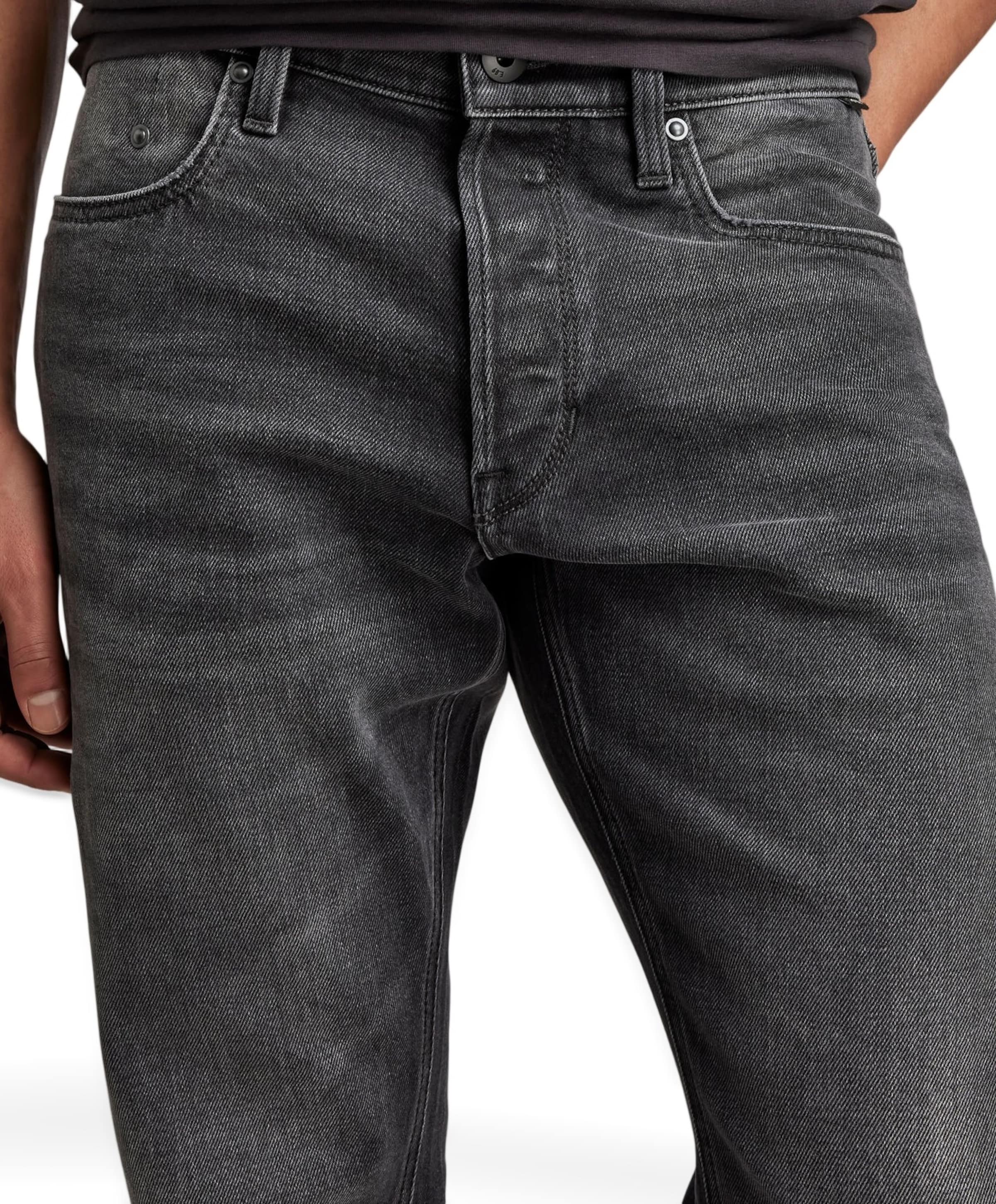 G-Star Raw Mosa Straight heren jeans zwart
