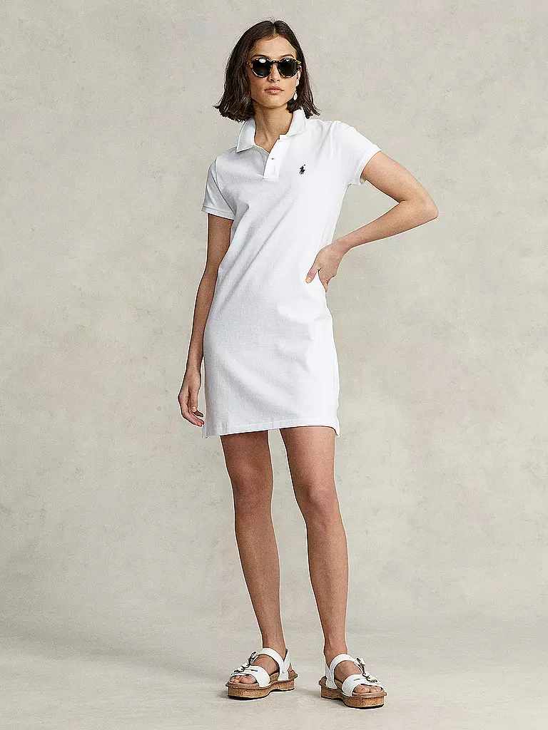 POLO RALPH LAUREN Polokleid weiss