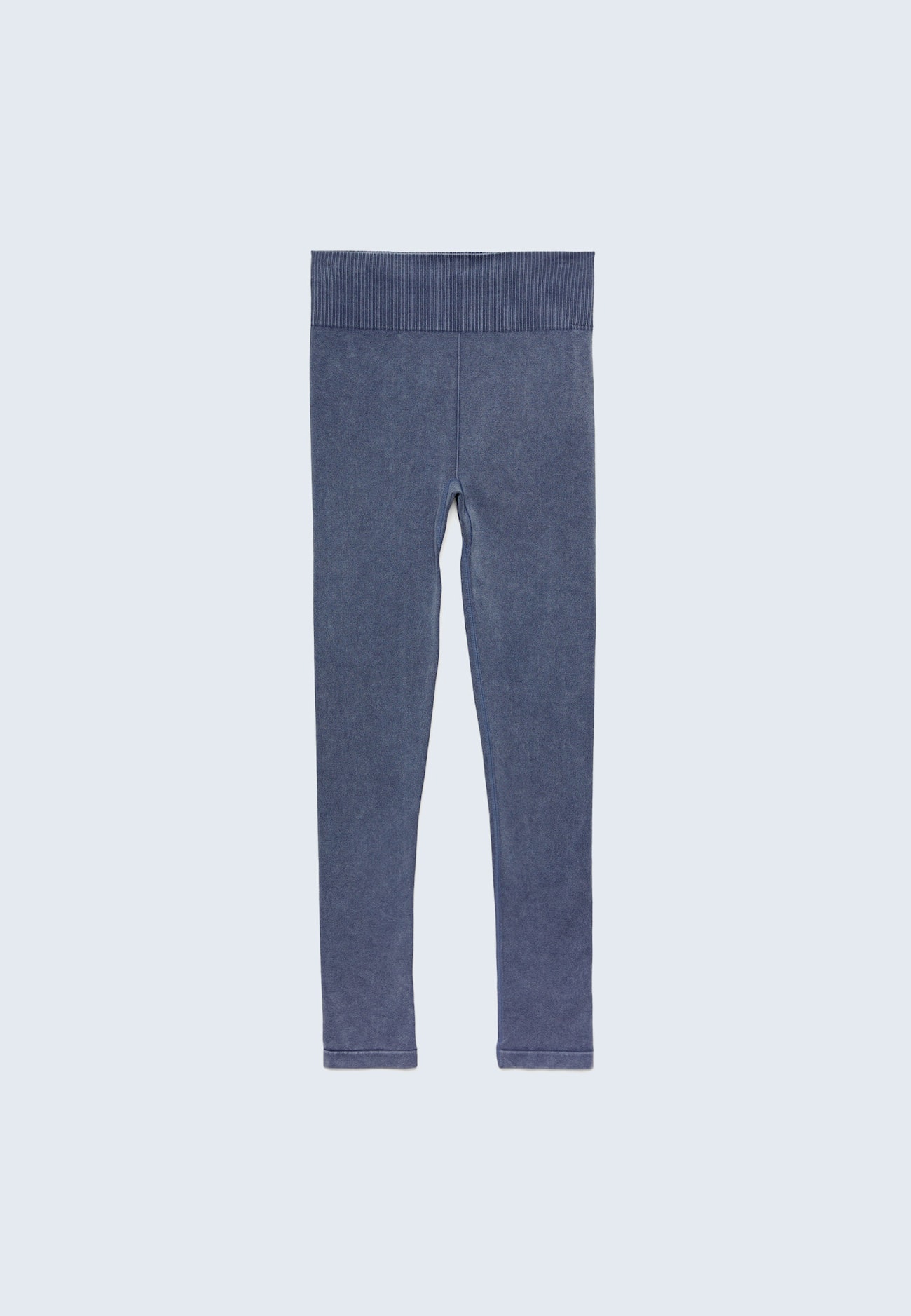 Leggings esportivas com efeito lavado
