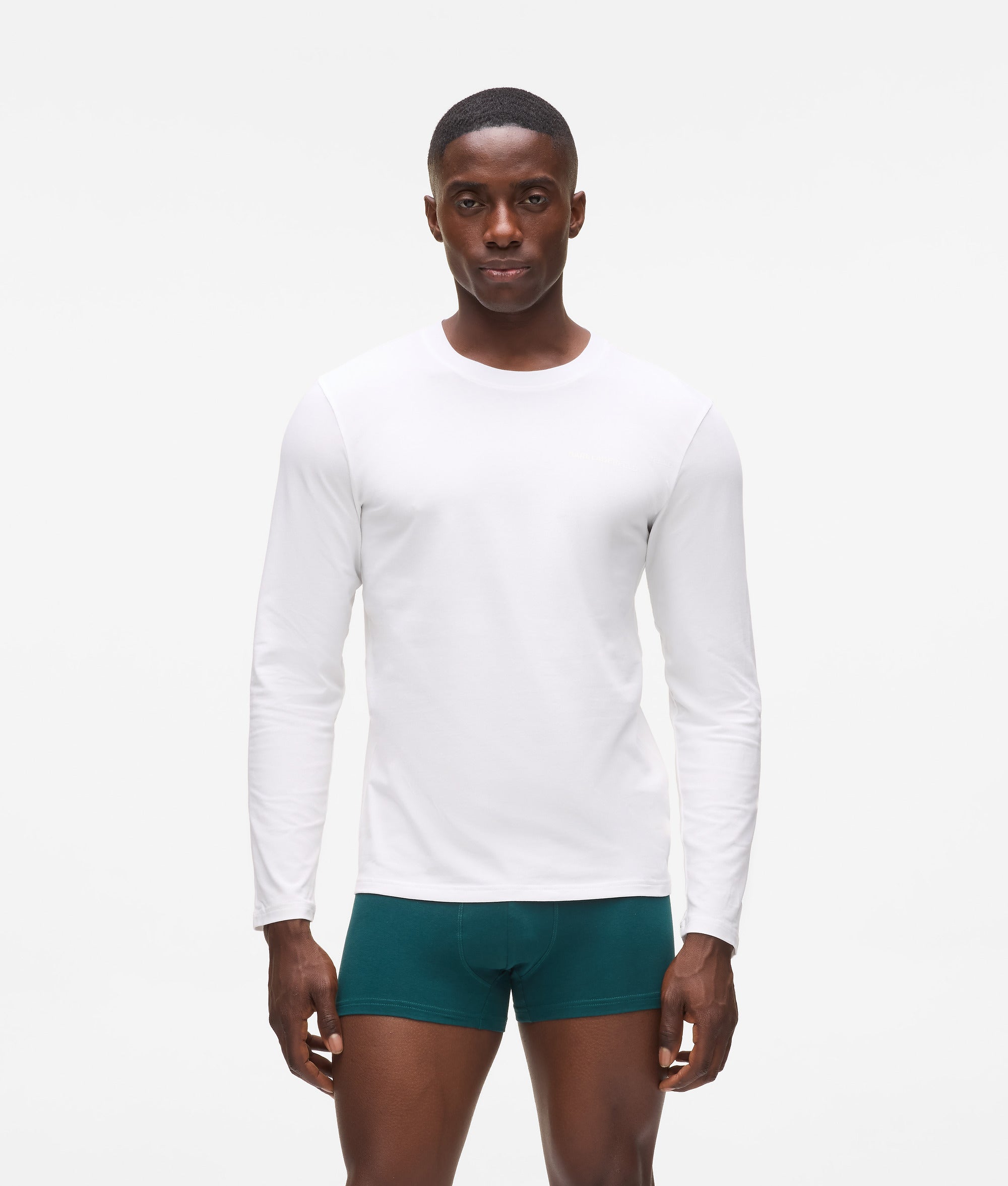 Lounge T-shirt met lange mouwen – 2 stuks