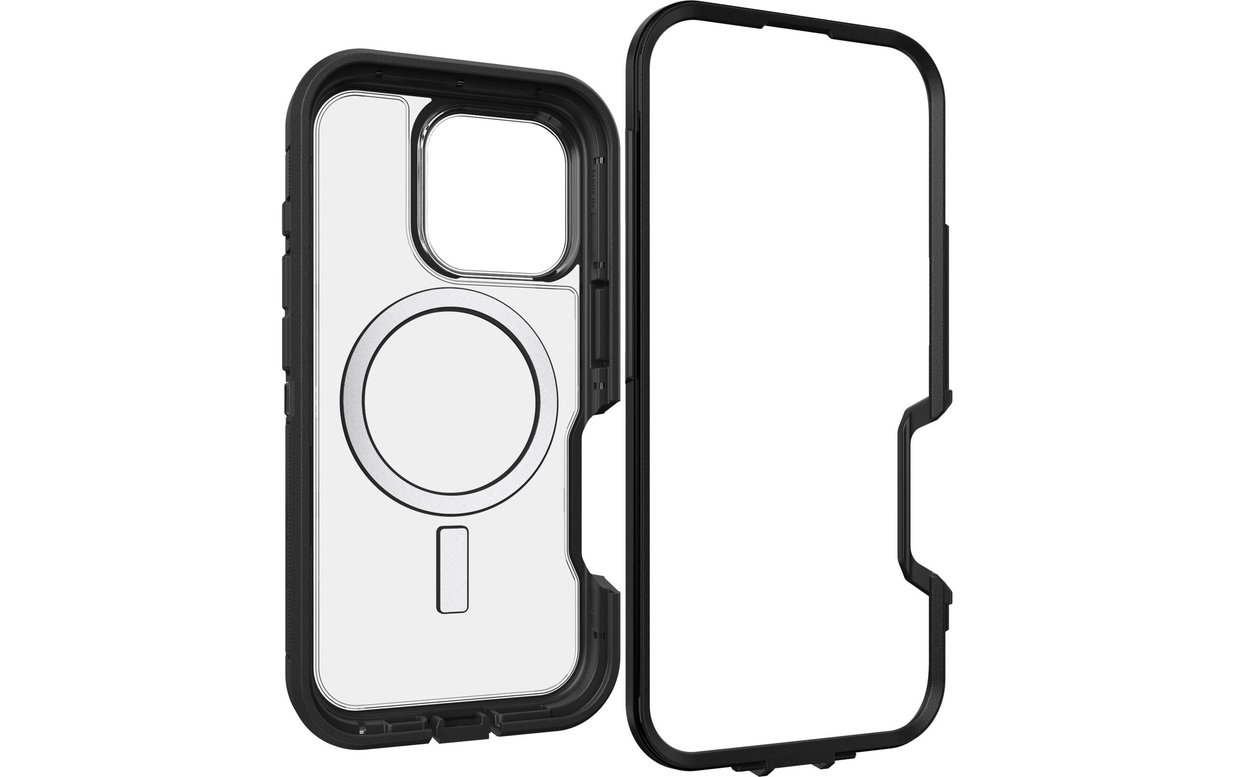 Back Cover Defender XT iPhone 16 Pro SchwarzSchutzhülle für das Apple iPhone 16 Pro mit MagSafe Lademöglichkeit