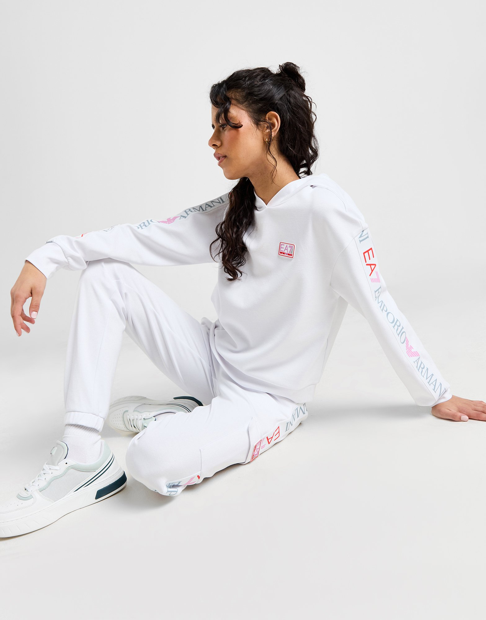 Emporio Armani EA7 Sweat à Capuche Ventus Femme