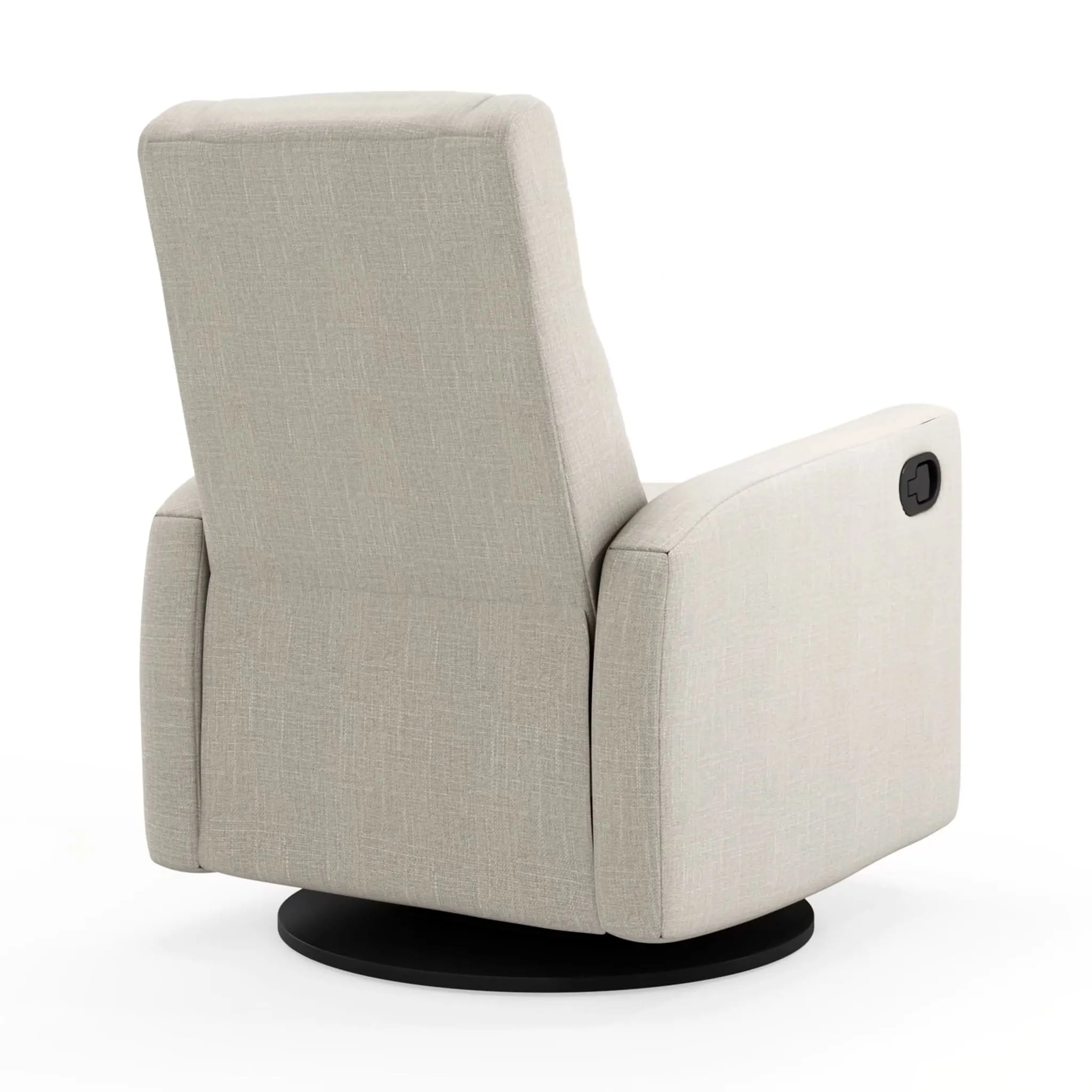 Jaymar BB Fauteuil Berçant et Pivotant Nelly - Nubia Ivoire  Noir