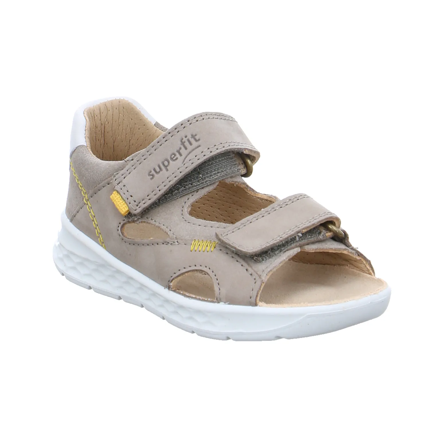 SUPERFIT Baby-Sandale Beige Leder  Unisex Minilette