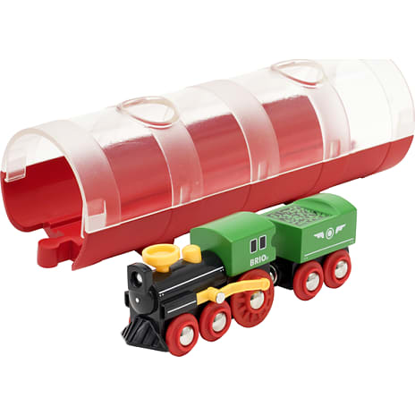 BRIO 33892 Damplokomotiv og tunnel