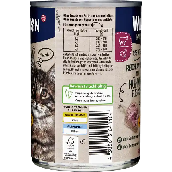 Nature mit viel frischem Rind & Huhn