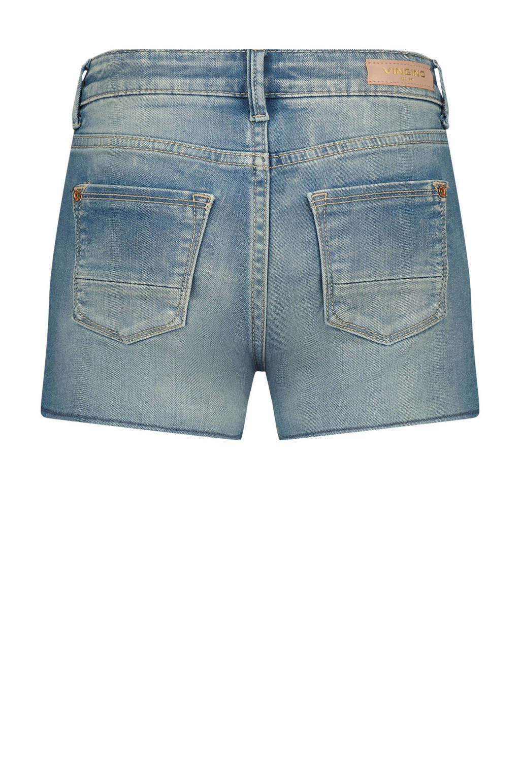 Vingino denim short Daizy mid blue wash