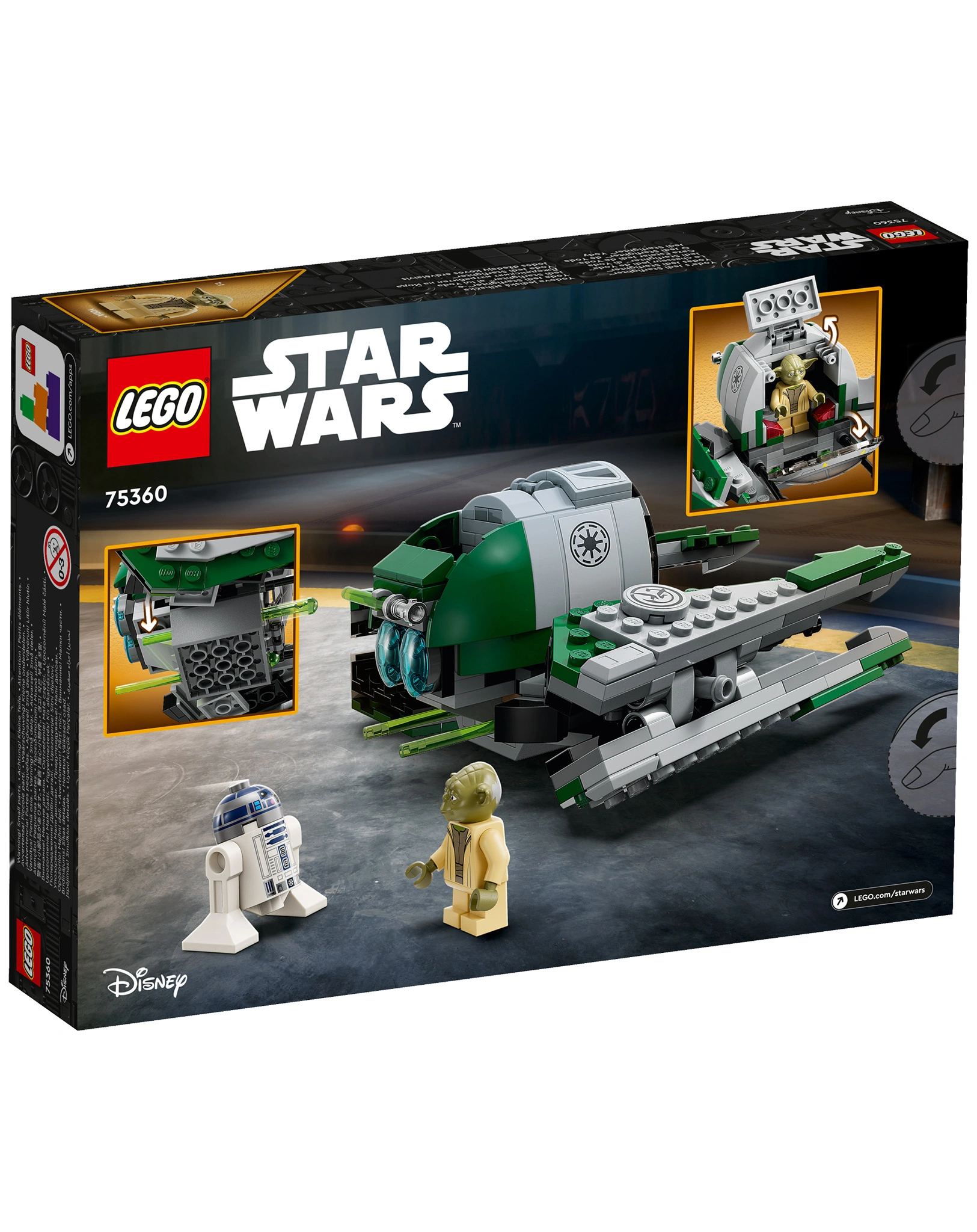 LEGO® Star Wars™ 75360 Yodas Jedi Starfighter™