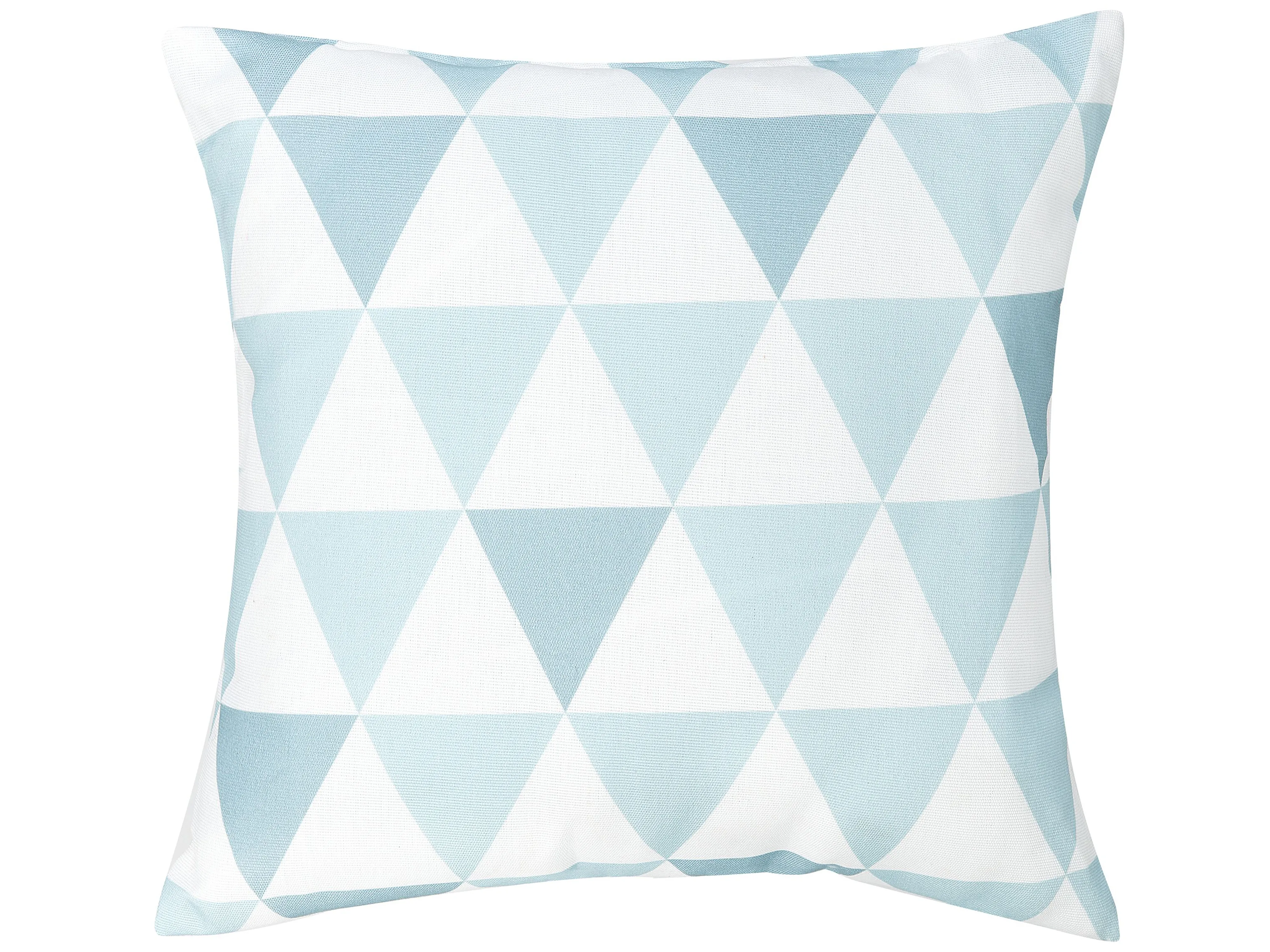 Set van 2 tuinkussens TRIFOS geometrisch patroon 40 x 40 cm Blauw