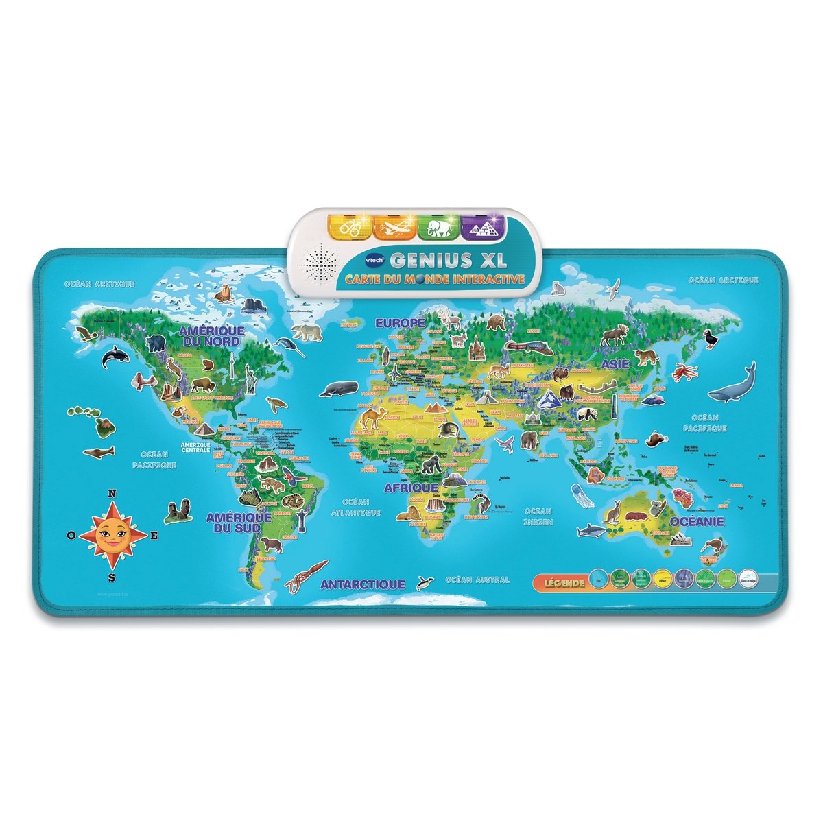 Carte du monde interactive Genius XL