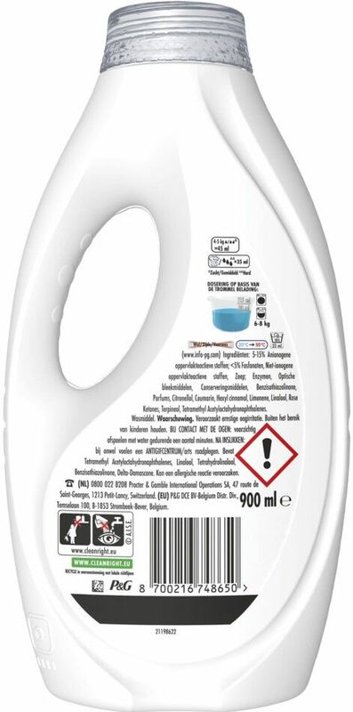 Lenor - Amber & Orchidee - Vloeibaar Wasmiddel - 1.5L