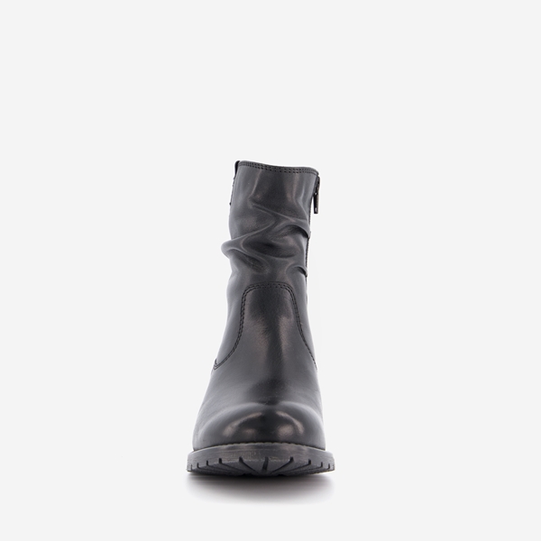 Hush Puppies gevoerde leren dames enkellaarsjes