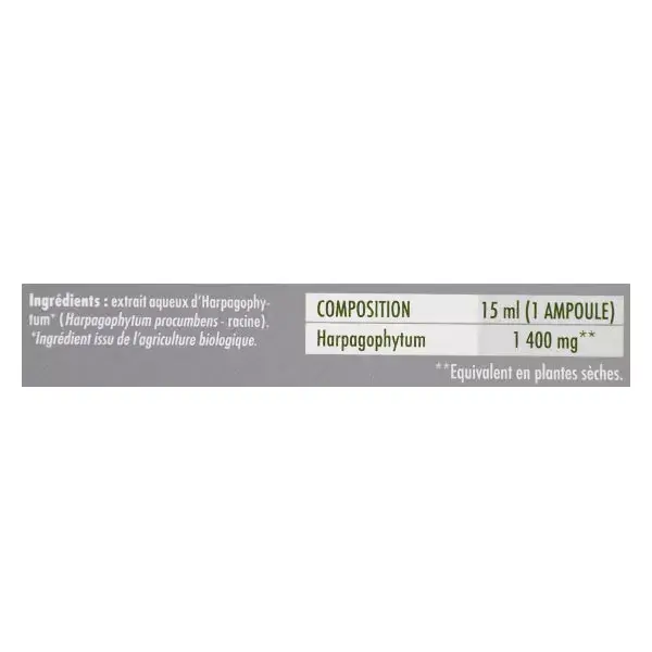 Superdiet Harpagophytum Bio 20 ampolas
