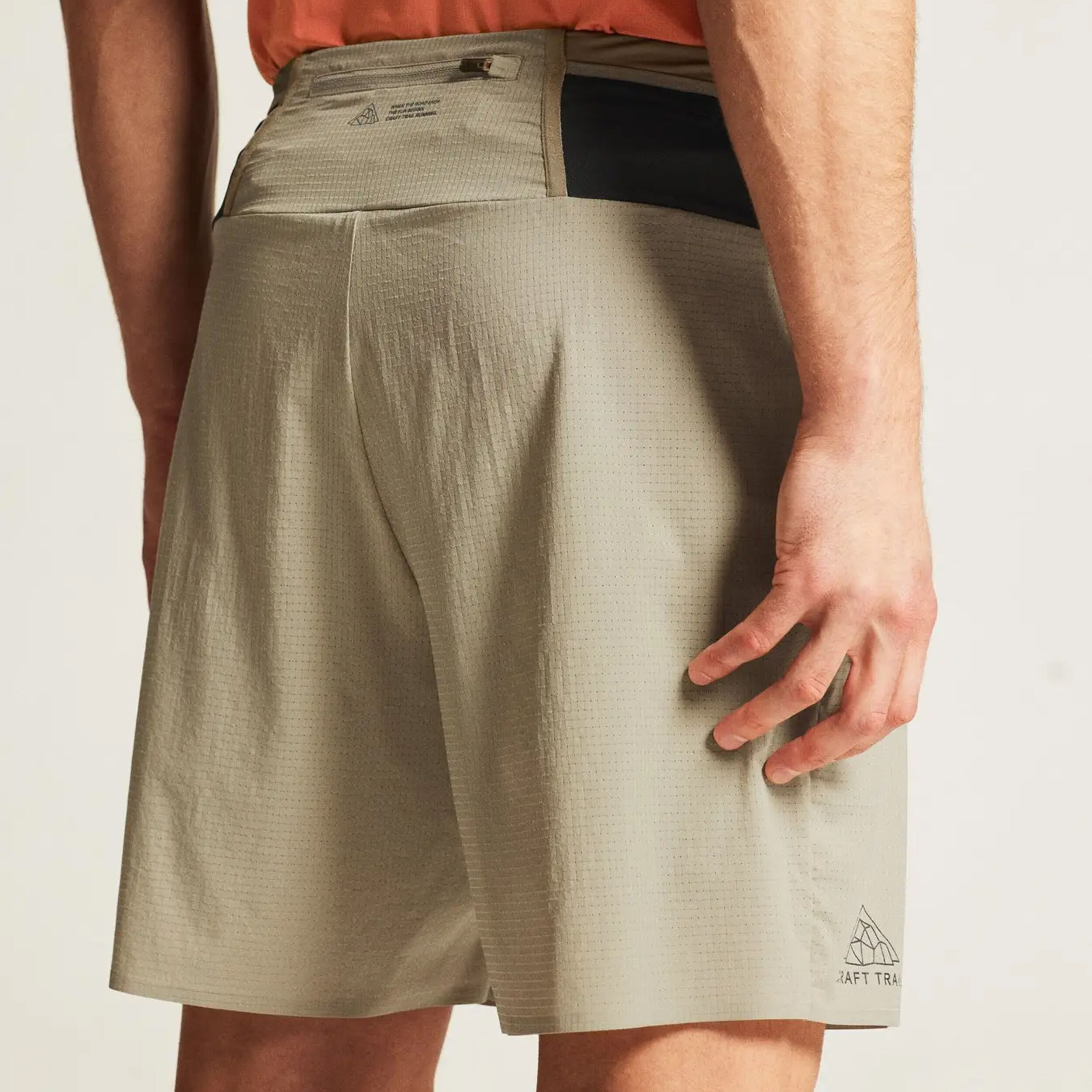 Craft Pro Trail Short De Running Hommes - Beige