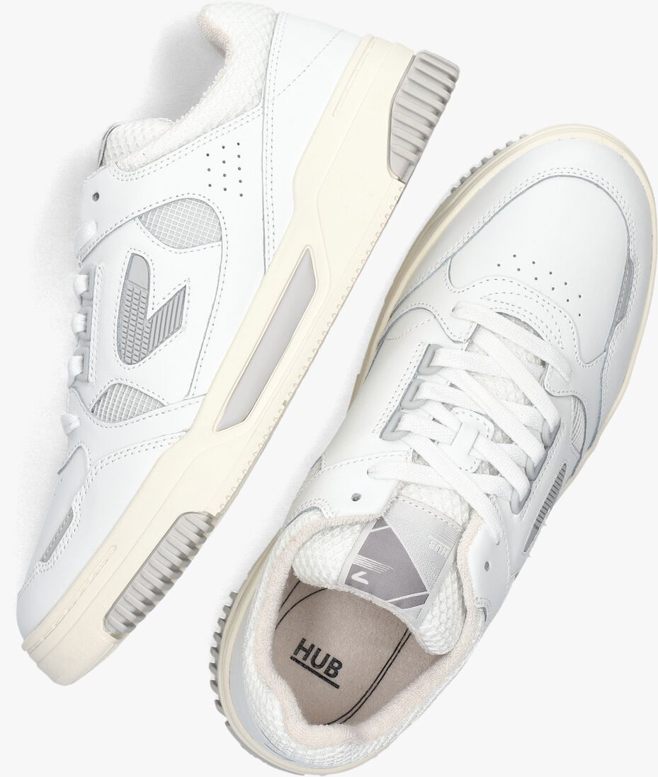HUB witte hub lage sneakers thrill men