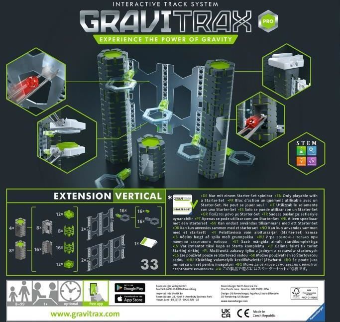 GraviTrax® PRO Extension Vertical Uitbreiding - Knikkerbaan