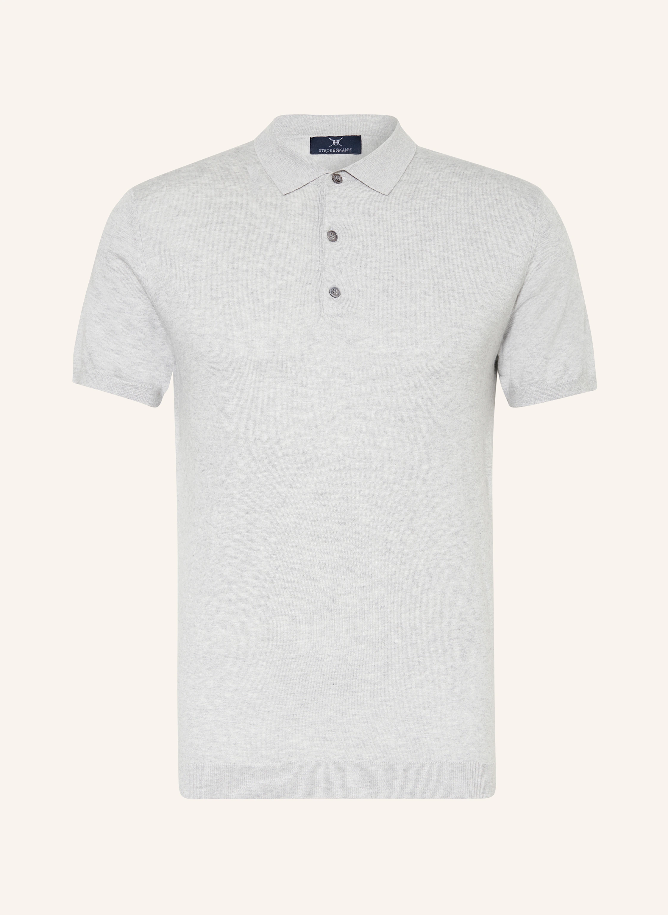 STROKESMAN'S Strick-Poloshirt