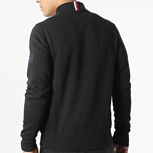 Veste Zippée Mix Media 2122 Noir