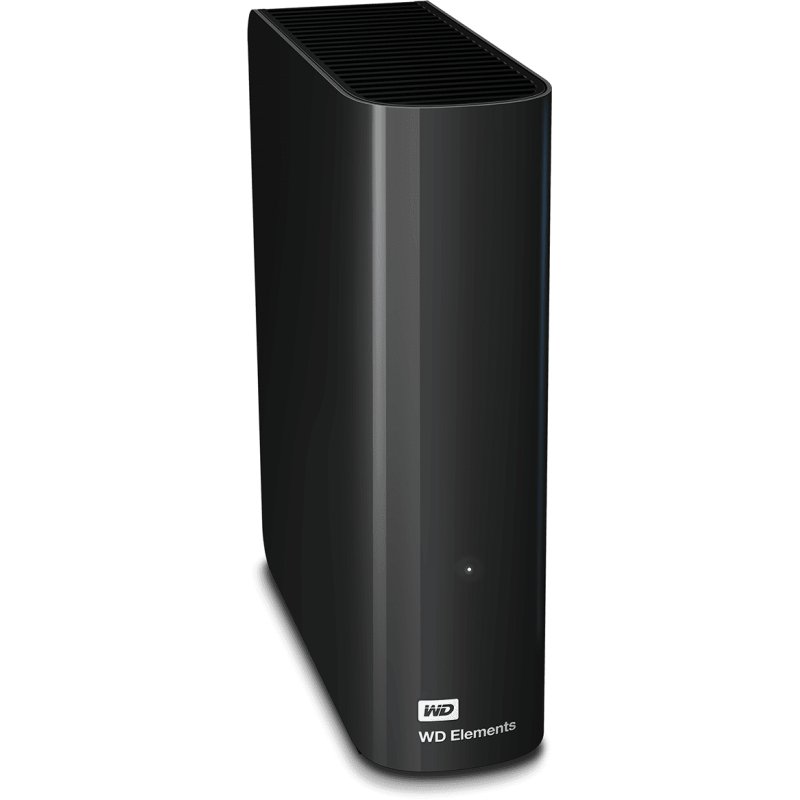 Western Digital Elements WDBWLG0180HBK-EESN disque dur externe 18 To 2.0/3.2 Gen 1 (3.1 Gen 1) Noir
