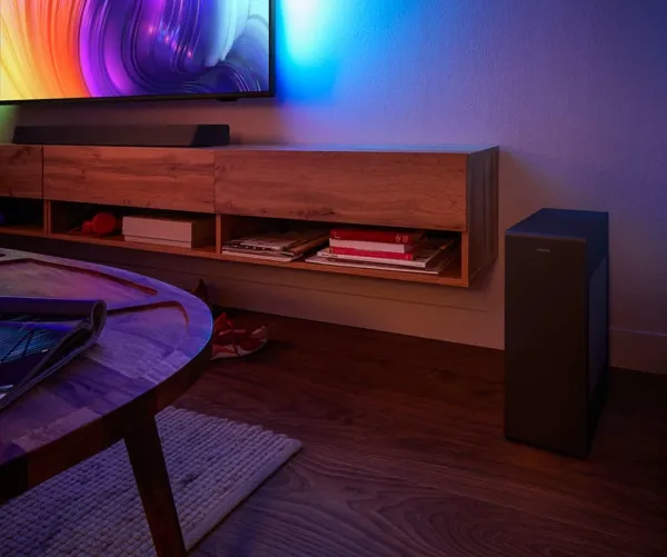 Philips TAB8507B 3.1 Dolby Atmos Soundbar lydsystem, sort