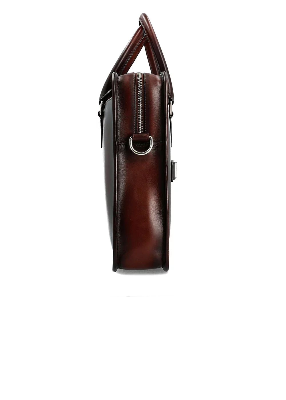 CARTABLE MATHEW CUIR PATINE MARRON