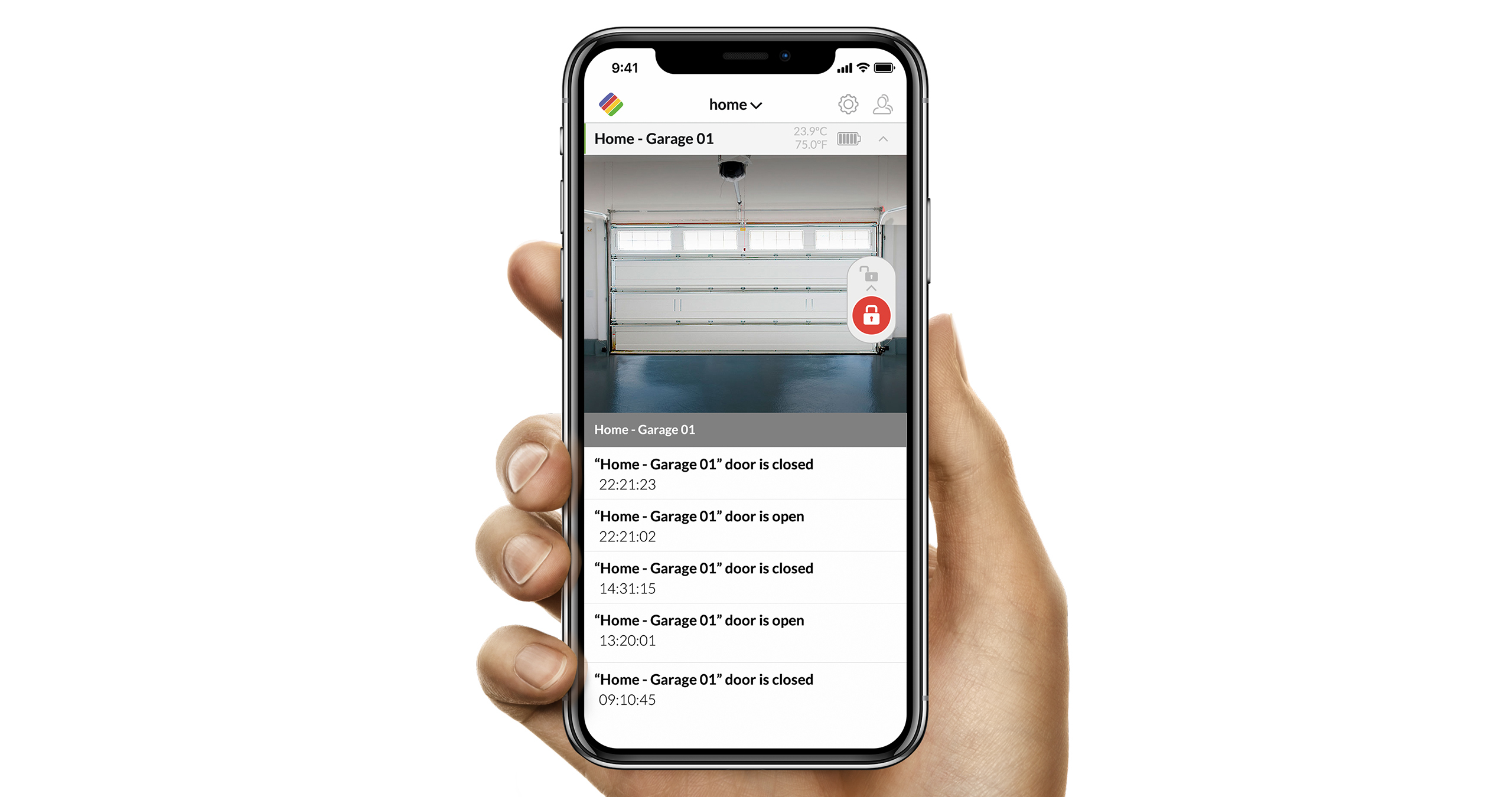 iSmartGate Standard Lite Garage - Commande à distance pour Porte de Garage + Caméra IP