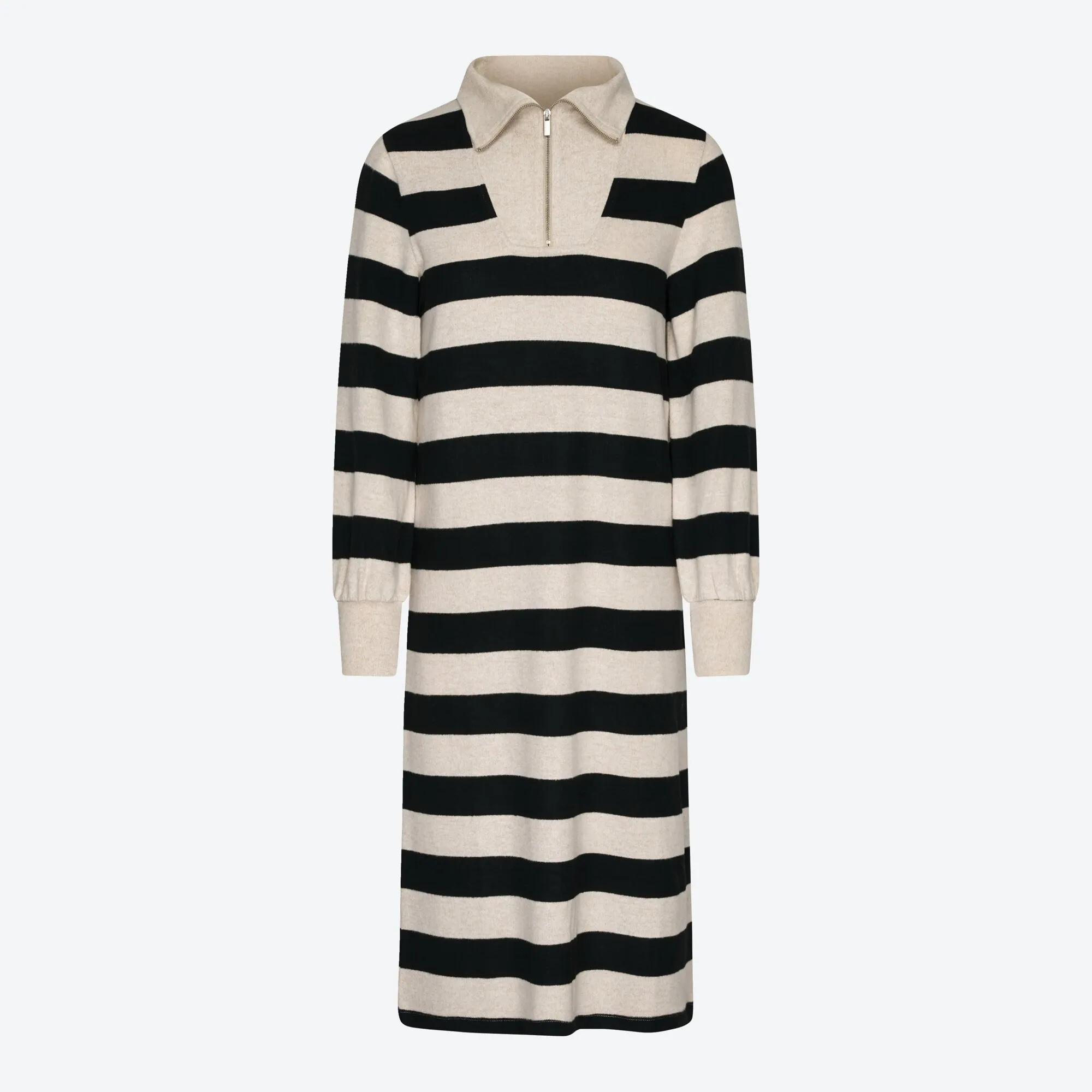 Damen-Kleid mit Troyer-Kragen