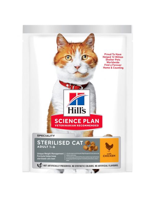 Hill's Feline Adult Sterilised Cat Kip - Kattenvoer