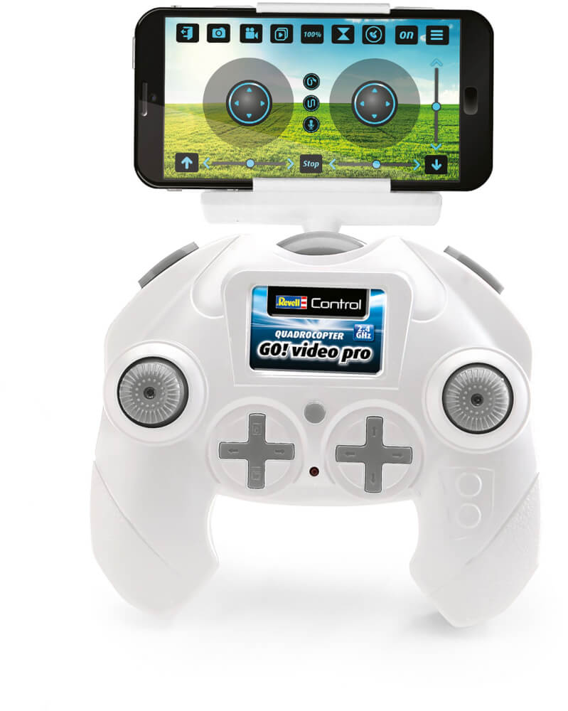 RC Kamera Quadrocopter  Go! Video Pro, Revell Control Ferngesteuerte Drohne