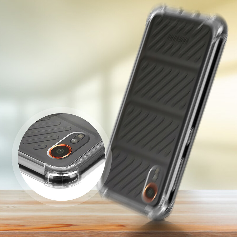 Akashi Coque TPU Angles Renforcés (transparent) - Samsung Galaxy Xcover7