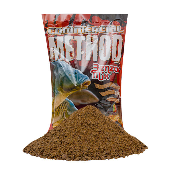 Benzar Mix Commercial Method Groundbait And Pellet
