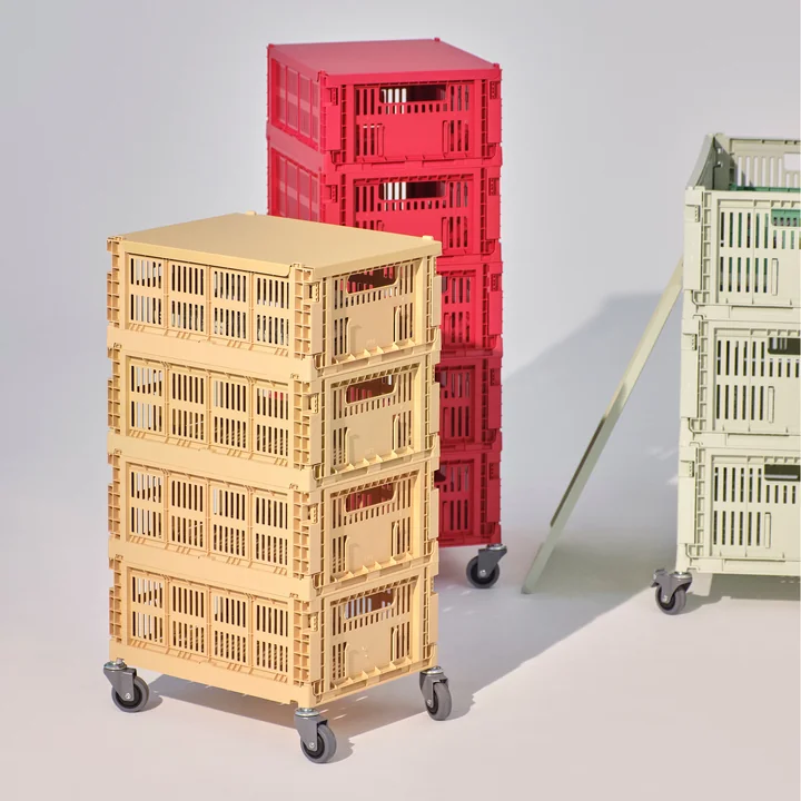 HAY - Colour Crate Deckel M, soft blue