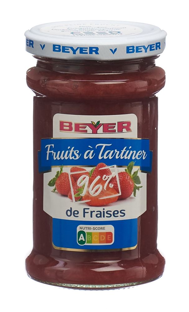 BEYER Fruchtaufstrich<br>235 g, Glas, Erdbeere