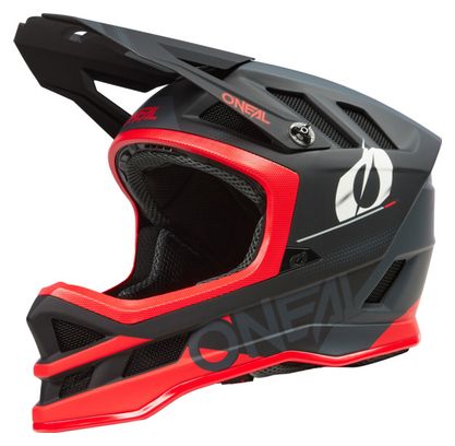 Casque O'NEAL Blade Polyacrylite Haze V.23 Noir / Rouge