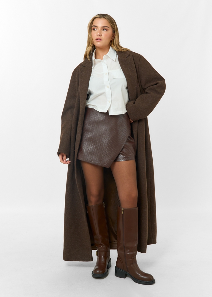 Beau skort choco bruin