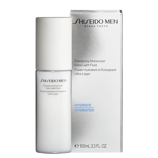 Shiseido Men Energizing Moisturizer Fluid, 100 ml